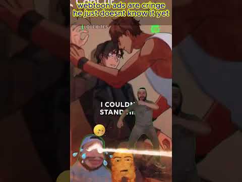 webtoon ads be like #funny #webtoon #sus