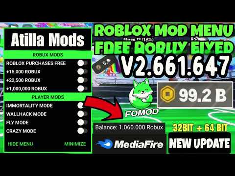Roblox MOD Menu Unlimited Robux God Mode, Fly, Speed, Super Jump 🔥iOS & Android Roblox Mod APK 2025