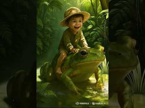 #frog ride#kids