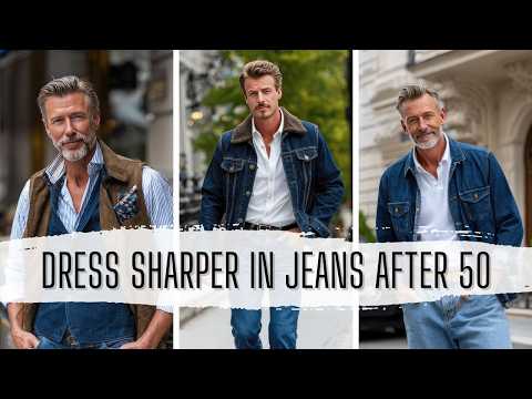 The Ultimate Jeans Guide for 2026! 7 Rules for Men Over 50 Style