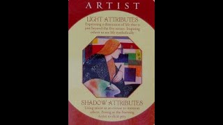 Artist's Star Tarot THE ARTIST Archetype Cards of Truth, Lenormand