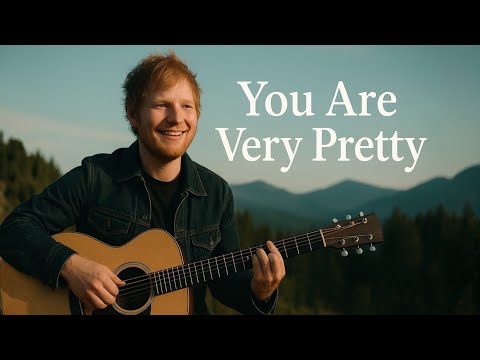 You Are Very Pretty | Ed Sheeran Inspired Acoustic Love Ballad (Lyrics Video)