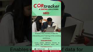 CORtracker A 360 degree ERP Solutions #shortvideo#erpsolutions#software#viralvideo #trendingshorts