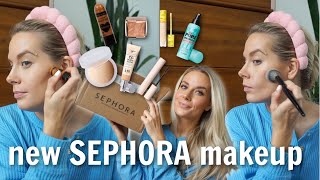 WHATS NEW AT SEPHORA | MAKEUP TRY ON | GET READY WITH ME