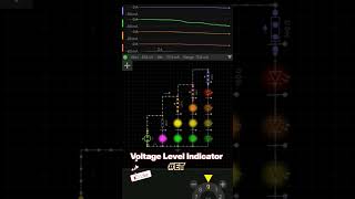 Voltage Level Indicator Circuit #battery level indicator #electronic #circuitanalysis