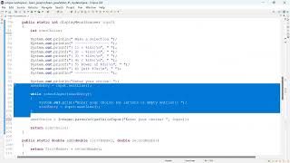 Java 114: Reduce code duplication with methods for better code and passing scanner as argument