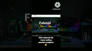 Amazing Static Website Using HTML And CSS Step By Step | HTML And CSS | P-1 #coding #html #css #js