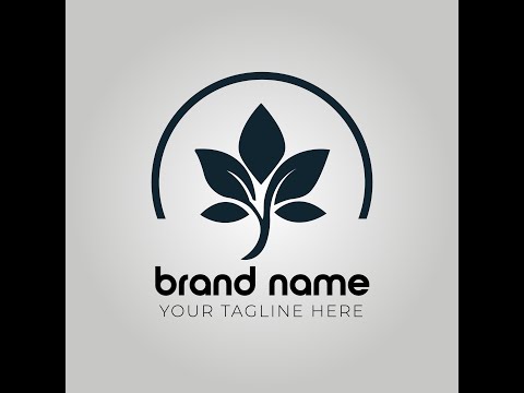 Organic logo design template . The Story Behind Your Unique Bud Logo Design