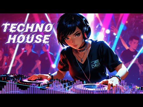 Deep Techno House Grooves: Melodic Techno House LoFi Mix 2024🕺🎧