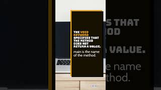 main method in java | Tecky World | #javashorts