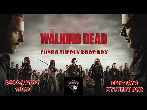 TWD Supply Drop Box - Epic Toys Mystery Box - Poppa's Toy Shop