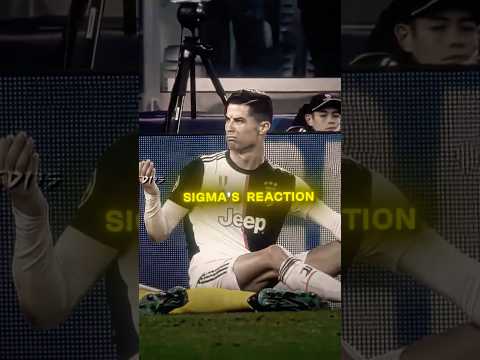 Ronaldo SIGMA🗿reaction 💀 #football #ronaldo #sigma #reaction #shortsfeed #short #motivation #edit