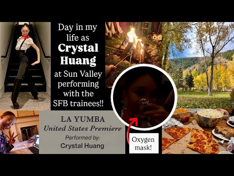 Day in my life | Crystal Huang | Performance day with the SFB trainees at Sun Valley!