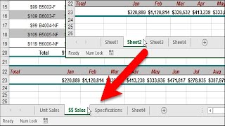 How to Rename Worksheet Tabs in Excel