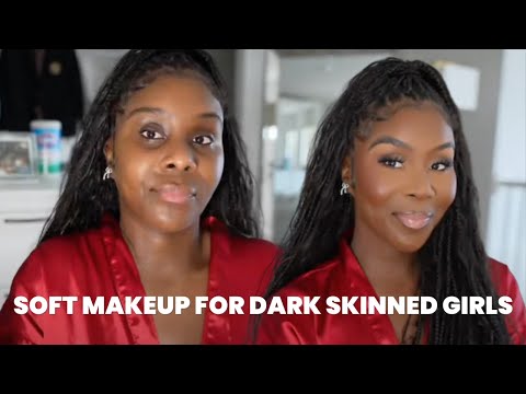 Soft Makeup Look For Dark Skinned Girls + Friendship Ghosting Chat!
