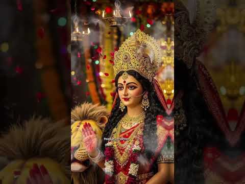 Maa Durga Vibes 🔥✨#MaaMagic #NavratriVibes #PositiveEnergy#fyp #shortfeed
