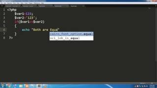 What is difference between double equals == and triple equals === in php