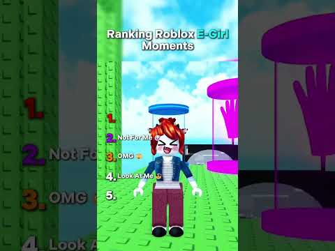 Ranking Roblox E-Girl Moments
