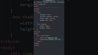 HTML and CSS image shadow