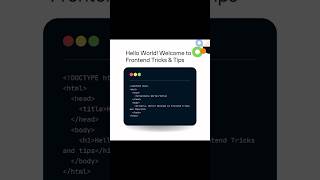 From “Hello World” to HTML mastery🚀.   #html #frontenddeveloper #website