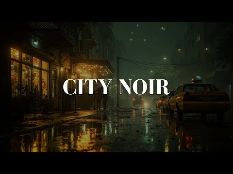 City Night Jazz & Relax ~ Smooth Urban Soundscapes for Dark Evening Study