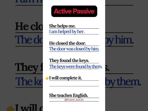 Want to know Grammar Rules😄😄😄😄 #english #grammar  #learn #voices  #activeandpassivevoice