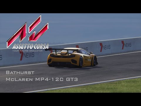 Assetto Corsa Hotlap - Bathurst FM7 model McLaren MP4-12C GT3 Laptime