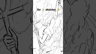 The accent challenge except it's my paintings versus their ✨ sketches ✨  #artfunny #artshorts #fyp