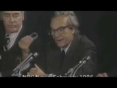 Prof Richard Feynman on Challenger disaster