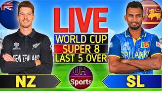 NZ vs SL Live : WC 2026, Live Match Cricket, Score Commentary | T20 Live Cricket Match Today, NZLast