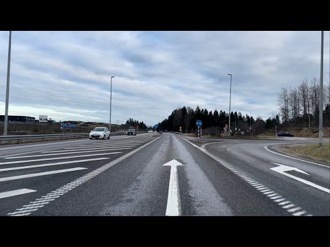 Peaceful Drive on the Swedish Countryside - Ambient, No Talking or Music
