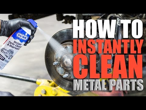 How to Clean Metal & Brake Parts Instantly - Introducing GUNK Instant Parts Cleaner & Degreaser