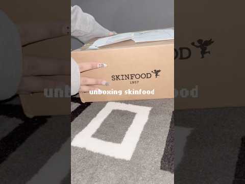 Skinfood pr package #skinfood #skincare #unboxing #unboxingvideo #prpackage #fyp #yesstyle