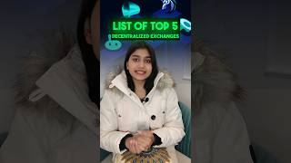 Top 5 Decentralised exchanges 2024 !! #Crypto