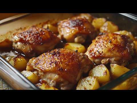 This recipe will drive you crazy! This is the most delicious chicken thighs recipe ever!