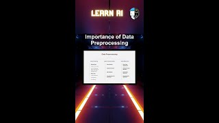 Importance of Data Preprocessing #ai #artificialintelligence #machinelearning #aiagent #Importance