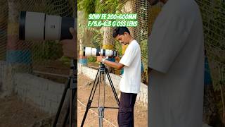 Sony FE 200-600mm f/5.6-6.3 G Output Super Zoom lens Wildlife Sports photography #sonylens