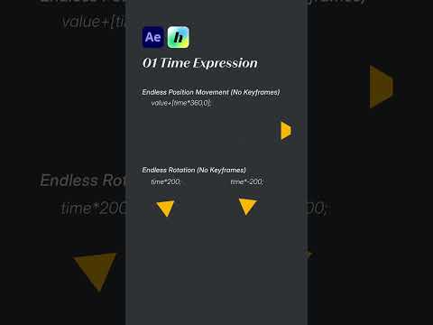 Time Expression in After Effects #aftereffects #motiondesign #tutorial