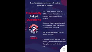 Unstoppable Sales with Clover's Offline Mode: No Internet, No Problem! 🚀📱