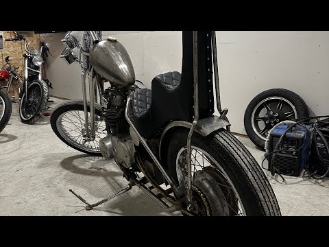 70’s STYLE XS650! CHOPPER FABBED UP!