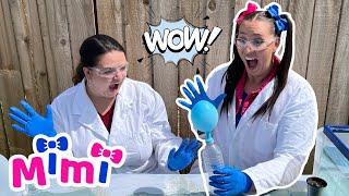 Fun Science Experiments for Kids Ages 3-8! With Mimi and a Real Scientist!