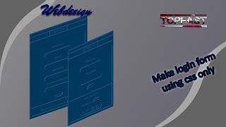 web design | login and registration form with neomorphism UI using html css only