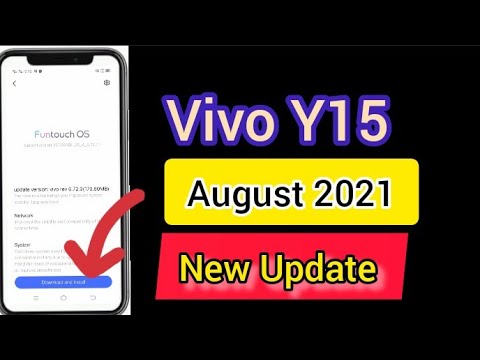 ViVo Y15 new update version coming//August month updated
