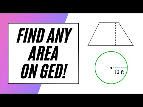 GED Math – Find ANY Area!