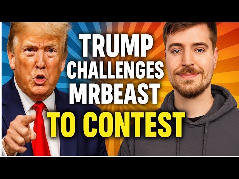 The Most Unexpected Challenge in YouTube History: MrBeast vs Trump