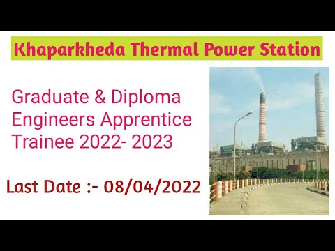 Khaparkheda Thermal Power Station# Graduate & Diploma Engineers Apprentice trainee #HH Desire