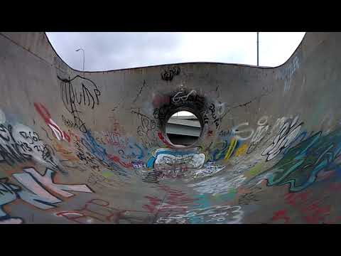 Skateboarding P.O.V. Cruising Around