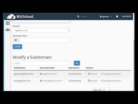 cPanel - How to make a new subdomain