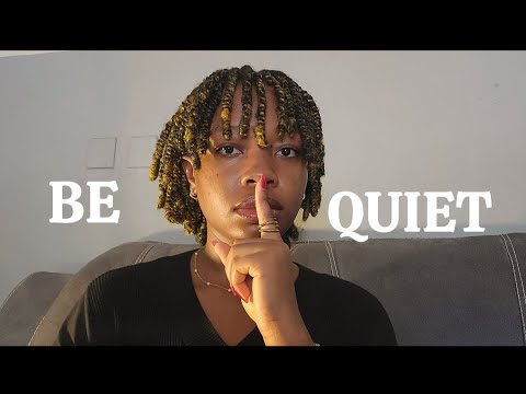 The power of silence| learn to gatekeep