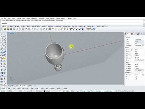how to create Simple Glass in Rhino #rhino #matrix #matrixdesign #trending
